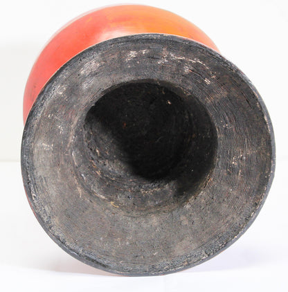 Burmese Red Lacquered Temple Offering Box, Carved Bamboo, 1940 — additional view 15