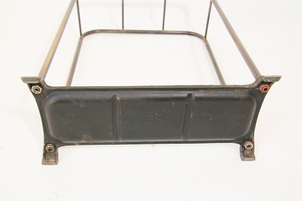 Victorian Antique Brass and Cast Iron Umbrella Stand Valet — additional view 11