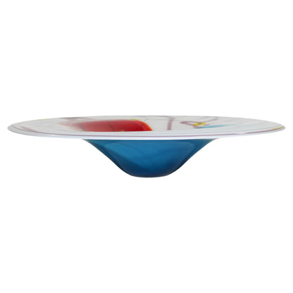 Murano Venetian Hand Blown Art Glass Bowl by C.V.M., 1960s, Italy — main image