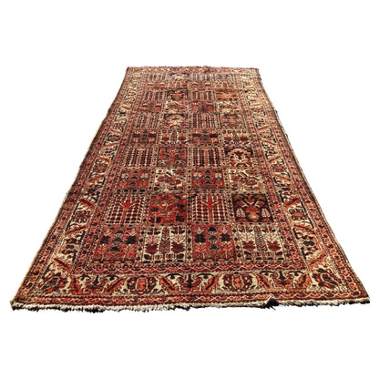 Antique Hand-Knotted Wool Rug from Turkey, Bohemian Design, Circa 1940 — Turkey