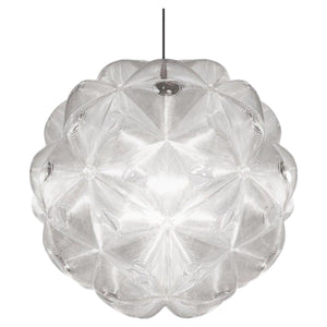 Tom Dixon Lens Clear Polycarbonate Globe Pendant Chandelier, Discontinued