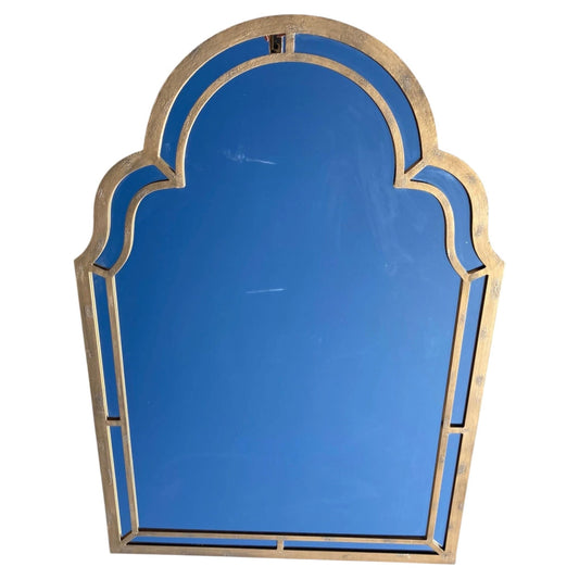 Large Forged Bronze Iron Arched Mirror 6ft 8 Spanish Moorish Colonial style — Mexico