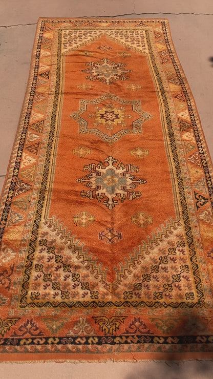 1960s vintage Moroccan Berber rugs hand-woven by Berber women in Morocco
