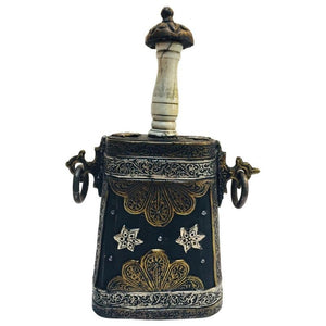 Moroccan Antique Tribal Case Flask