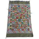 1980s Vintage Moroccan Berber Rug