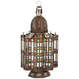 Mamounia Moorish Glass Lantern