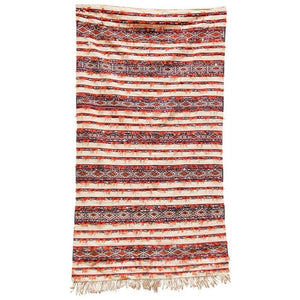 1960s Moroccan Tribal Wedding Rug with Sequins North Africa, Handira
