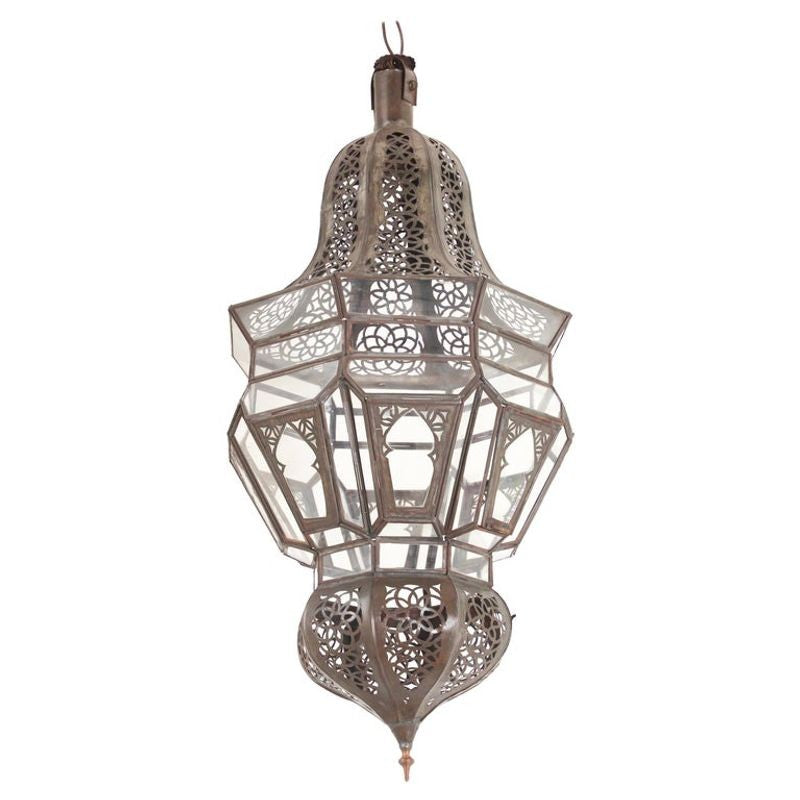 Moorish Hanging Lantern by Berber Tribes of Morocco, 27\" H