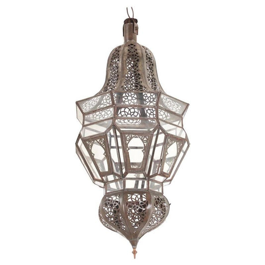 Moorish Hanging Lantern by Berber Tribes of Morocco, 27\" H
