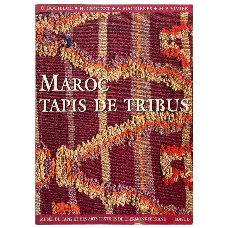 Maroc Tapis de tribus 'French' Moroccan Tribal Rugs Paperback Book