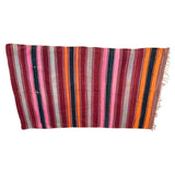 Moroccan Vintage Flat-Weave Stripe Kilim Rug