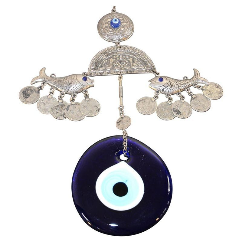 Blue Evil Eye Wall Hanging Home Protection