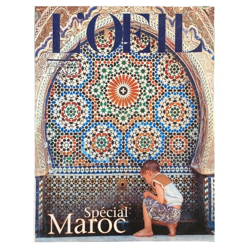 L'oeil Magazine International d'art n° 481 Spécial Maroc