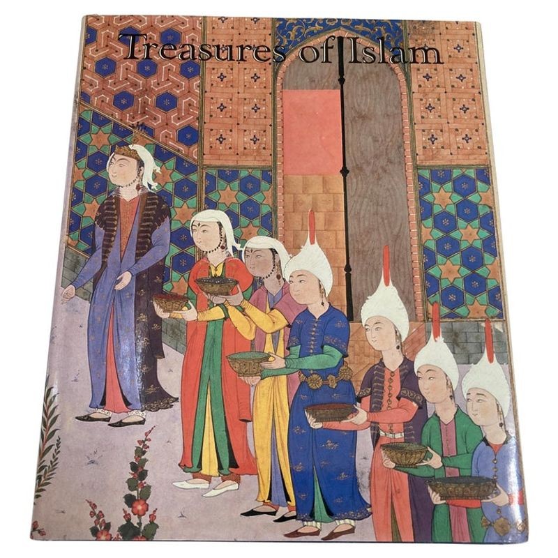 Treasures of Islam Collectible Art Book by Toby Folk 1985