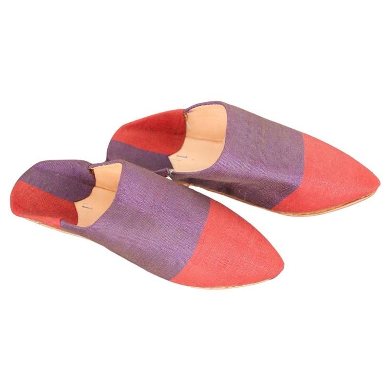 Moroccan Silk Slippers Marrakech Babouches