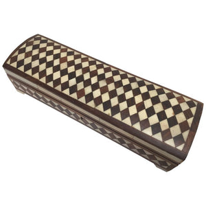 Vizagapatam Anglo-Indian Rectangular Box Inlaid with Bone and Sandalwood