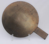 19th Century Oriental Bronze Japanese Kagami Handled Mirror