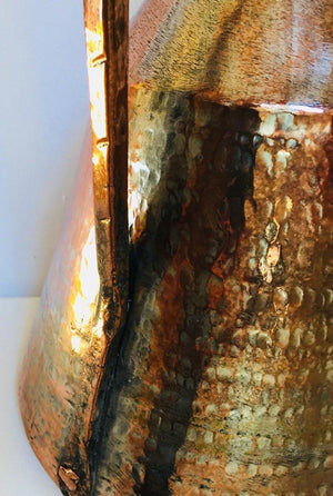 19th Century Middle Eastern Persian Metal Copper Water Ewer