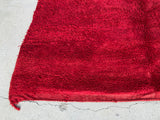 Vintage Red Tribal Moroccan Rug