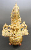 Burmese Bird-Shaped Betel Gold Lacquered Box