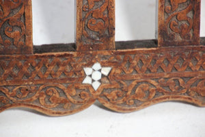 Moorish Moroccan 19th Century Folding Chair Inlaid