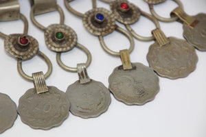 Moroccan Tribal Silver Jewelry Choker