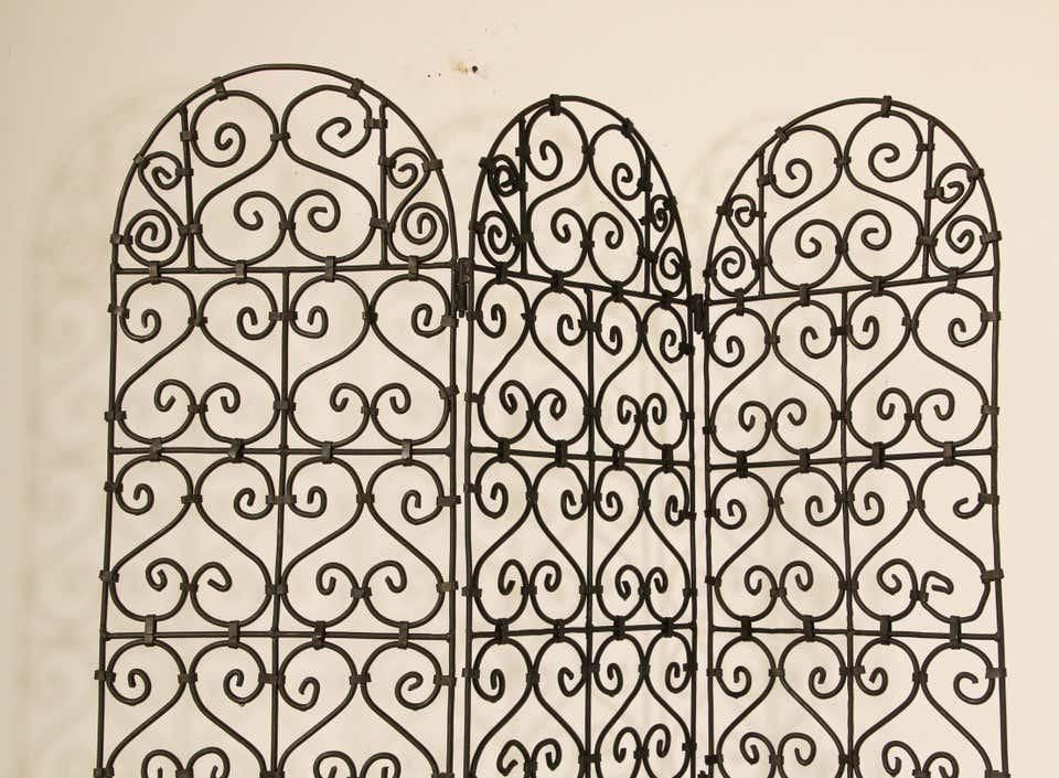 Hand Forged Iron Moorish Screen