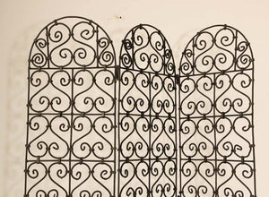 Hand Forged Iron Moorish Screen