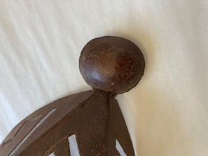 Moroccan African Art Metal Sconce