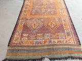1940s Vintage Moroccan Berber Rug
