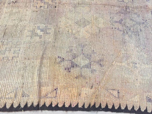 1960s Moroccan Vintage Berber Tribal Rug