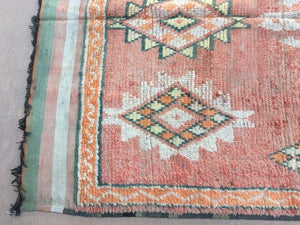 Moroccan Vintage Tribal Rug, circa 1960