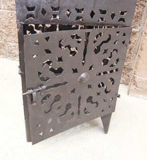 Large Outdoor Metal Moroccan Hurricane Candle Lantern