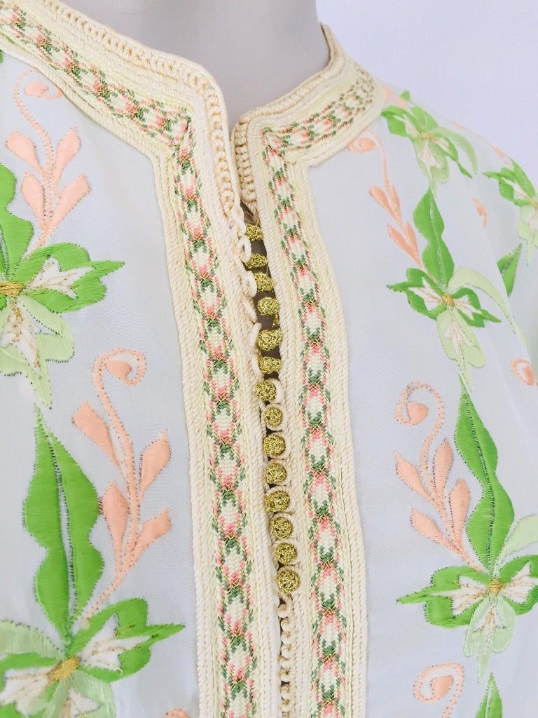 Moroccan Caftan Embroidered