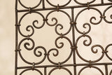 Hand Forged Iron Moorish Folding Screen