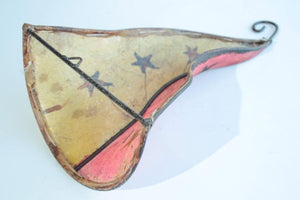 Handpainted Moroccan Folk Art Decorative Wall Sconce