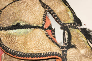 Collector Moroccan Ceremonial Gold Horse Saddle Cover