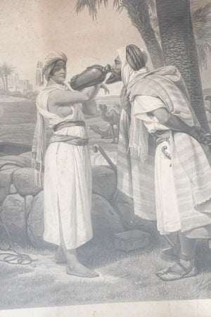 Orientalist Engraving after Horace Vernet, Empire Period