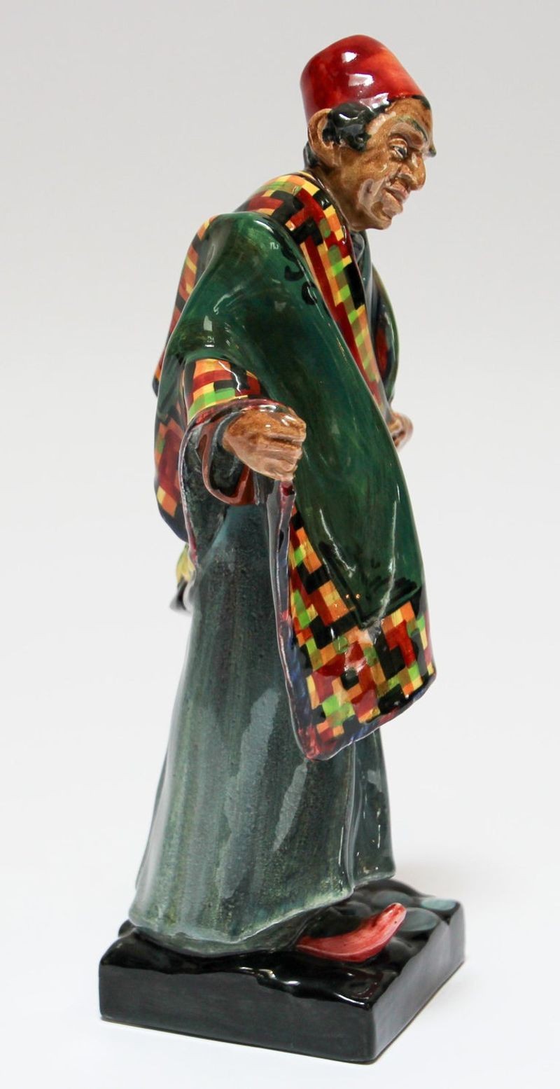 Royal Doulton "the Carpet Seller" Moroccan Decorative Porcelain Figurine