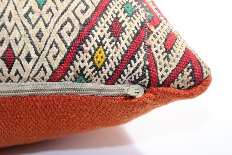 Vintage Moroccan Throw Pillow
