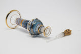 Moorish Hand Blown Gilt Glass Bohemian Perfume Bottle