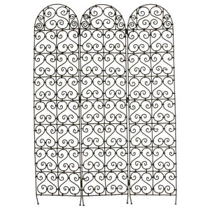 Hand Forged Iron Moorish Screen