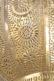 Handcrafted Moroccan Gilt Metal Pendant, North Africa