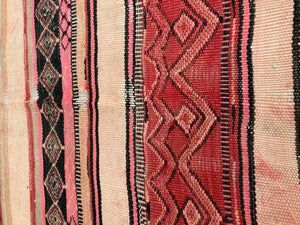 Moroccan Vintage Kilim Tribal Rug, circa 1960's