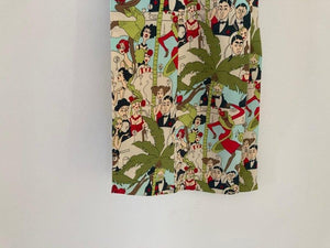 John Galliano Prints Vintage Pants, Rare Trousers, 1999's