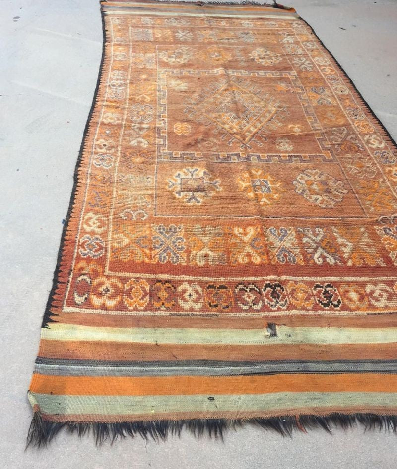 Vintage Moroccan Berber Rug, circa 1960