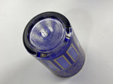 Moroccan Royal Blue Shot Glasses with Gold Moorish Design Set of 6 Barware