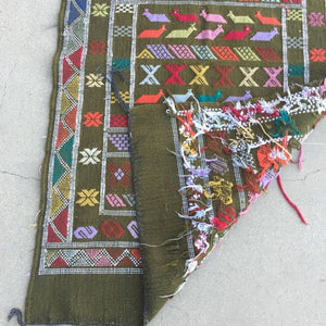 1980s Vintage Moroccan Berber Rug