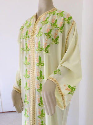 Moroccan Caftan Embroidered