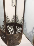 Handcrafted Moroccan Moorish Milky Glass Pendant Light